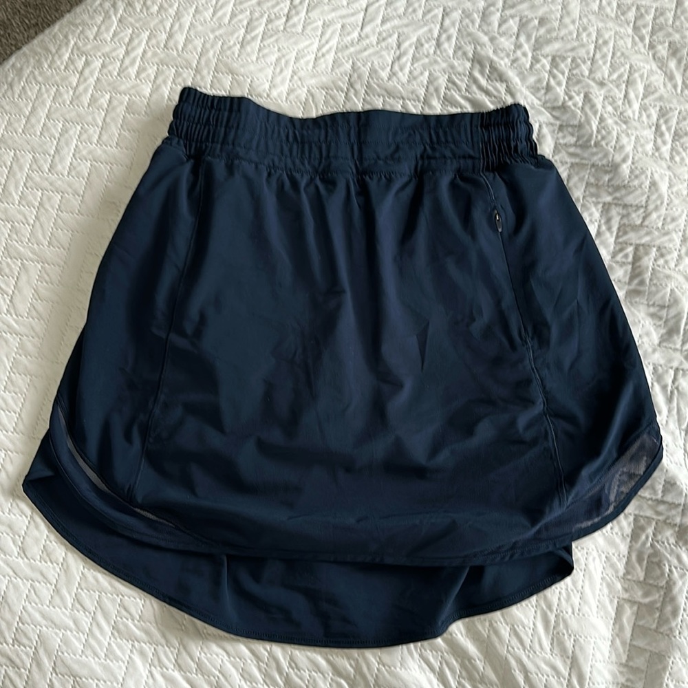 Lulu tennis skirt - size 6 - navy blue